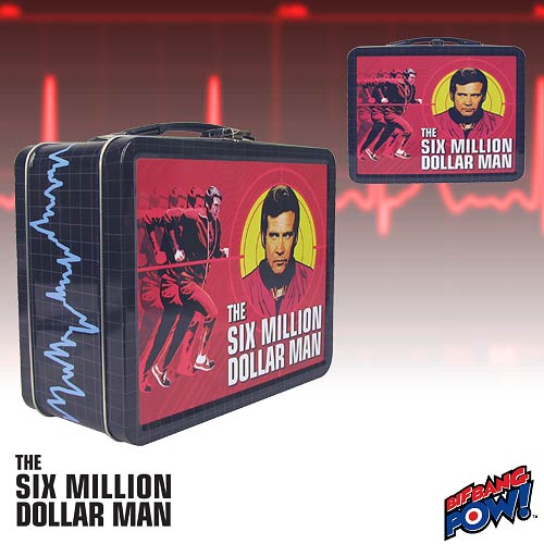 Six Million Dollar Man Tin Tote